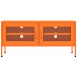 TV ormarić narančasti 105 x 35 x 50 cm čelični | shoptok.hr