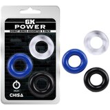 Chisa Novelties 2025 Komplet Erekcijskih ObroČkov Chisa Donut Rings 3/1 | Shoptok.si