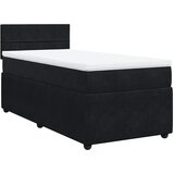 Box spring krevet s madracem crni 100x200 cm baršunasti | shoptok.hr