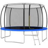 vidaXL Trampolin komplet okrogel 366x80 cm 150 kg Cene