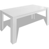  Blagovaonski stol 140 x 80 x 75 cm bijeli | shoptok.hr