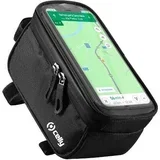 Crna-Celly Vodootporna futrola za mobilni telefon WeatherBike
