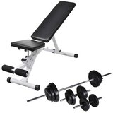  Klupa za vježbanje sa setom utega 30 5 kg | shoptok.hr