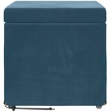  Stolica Plava 41 x 41 x 40 cm Svileni i Fino Radeći Drvo | shoptok.hr