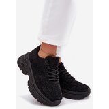Boto Ladies Sneakers With Rhinestones And Sheepskin Black Zarika | Shoptok.si