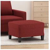  Tabure crvena boja vina 60 x 50 x 41 cm od tkanine | shoptok.hr
