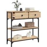  Konzolni stol boja hrasta sonome 72,5x25x75cm konstruirano drvo | Eponuda.ba