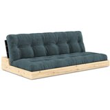 Karup Design Plava sklopiva sofa od samta 196 cm Base – Cijene