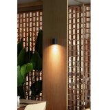 Faro 40523 - zidno svetlo sole 1xGU10/8W/230V crno okruglo | Eponuda.com