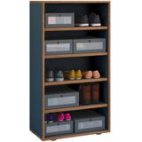 MID.YOU REGAL ZA ČEVLJE antracit, medeni hrast | Shoptok.si