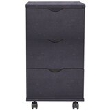 Furnova Predalnik 33x45x60 cm črne barve, (21956288) | Shoptok.si