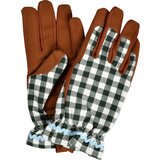 Burgon & Ball Vrtne rokavice "Collector" - karo - Green | Shoptok.si