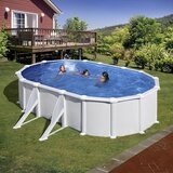 Gre fidji bazen, ovalni, 5x3x1.2m, beli | ePonuda.com