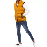 DStreet Kamizelka męska pikowana żółta | Shoptok.si