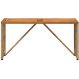 Vanjski stol Prirodna 80 x 40 x 40 cm Čelik i Poli Ratan | shoptok.hr