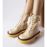 Gemre Beige insulated platform boots Davi | Shoptok.si