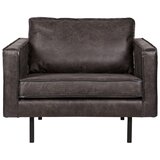 WOOOD Črn fotelj Rodeo – | Shoptok.si