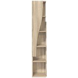  Kotna omarica Bela 27,5x27x140cm Konstruiran les, (5000092392) | Shoptok.si