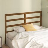  Uzglavlje za krevet boja meda 146 x 4 x 100 cm masivna borovina | shoptok.hr
