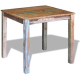  Blagovaonski stol od masivnog obnovljenog drva 80 x 82 x 76 cm | Eponuda.ba