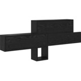  Vješalica za kapute na zidu Zidne Crni hrast 100 x 12 x 43,5 cm | Eponuda.com