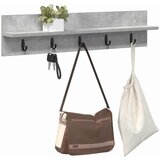  Vješalica za kapute na zidu Betonski sivi 80 x 10,5 x 18 cm | Eponuda.com