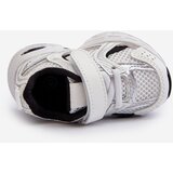 Boto Children's Sports Sneakers with Velcro White-Black Ephona | ePonuda.com