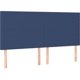  Krevet s oprugama i madracem plavi 180x200 cm od tkanine | shoptok.hr