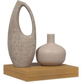  Stenska polica Bež 23 x 23,5 x 4 cm Konstruiran les, (5000200535) | Shoptok.si