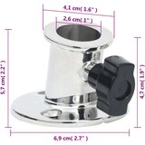  Okrugla baza za bimini za cijev od 26 mm 2 kom nehrđajući čelik | Eponuda.com