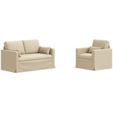  Set sofe 2 pcs Krema 139 x 78 x 80 cm tkanina | Eponuda.com
