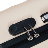  3-dijelni set čvrstih kovčega zlatni ABS | shoptok.hr