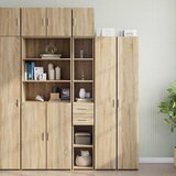 Furnova Ozka omara za shranjevanje sonoma hrast 30x42,5x225 cm inž. les, (21953878) | Shoptok.si