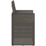  Vrtne stolice za blagovanje 2 pcs Svijetlosiva i taupe PP | shoptok.hr