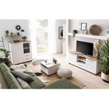 MID.YOU Stenski Regal Jelda, Bela, Barva Hrasta | Shoptok.si