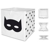 Butter Kings Crno-bijeli tekstilni organizator za dječje igračke 32x32x32 cm Batman – | shoptok.hr