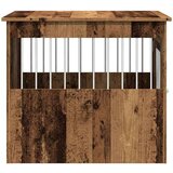 vidaXL Namještaj za sanduk za pse staro drvo 55x75x65 cm izrađeno drvo | shoptok.hr