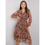 ex moda Dress-EM-SK-2910-4.97-light brown | Shoptok.si