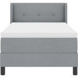 s opruga kutije Svijetlo siva 190 x 90 cm tkanina | shoptok.hr
