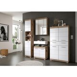 MID.YOU Omara Z Ogledalom Wave, Hrast | Shoptok.si