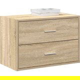 vidaXL Omara z 2 predaloma sonoma hrast 60x31x40 cm inženirski les | Shoptok.si