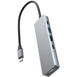 INF 9-v-1 usb-c zvezdišče s hdmi, polnjenjem pd in bralnikom kartic sd/tf, (21778809) Cene