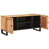 TV ormar s policom Smeđa 105 x 33 5 x 46 cm Čvrsto drvo manga | shoptok.hr