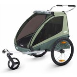 Thule Coaster XT dečija kolica/prikolica za bicikl - basil green Cene