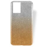 Onasi silikonski ovitek z bleščicami bling 2v1 za xiaomi redmi note 11 pro / 11 pro plus - srebrno zlat Cene