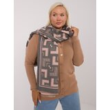 Wool Fashion Italia Scarf-AT-SZ-23158.32-grey-pink | Shoptok.si