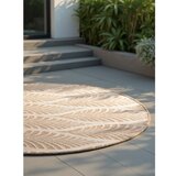 NORTHRUGS Bež/boje slonovače okrugao unutarnji i vanjski tepih ø 160 cm Duet Liora – | shoptok.hr