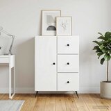  Kreveta Bijela visokog sjaja 66 x 34,5 x 90 cm | shoptok.hr