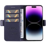INORCO YIKATU YK-003 PU usnjena preklopna torbica za iPhone 14 Pro, torbica za denarnico proti padcu telefona, (22034549) | Shoptok.si