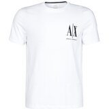 Armani Exchange Majice s kratkimi rokavi 8NZTPH-ZJH4Z Bela Cene